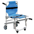 BDST207Aluminum hôpital urgence sauvetage fauteuil roulant pliante civière